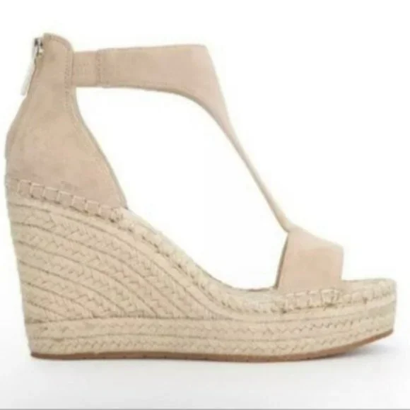 Kenneth Cole Olivia T-strap Espadrille Sandals -6.5 - Picture 2 of 8